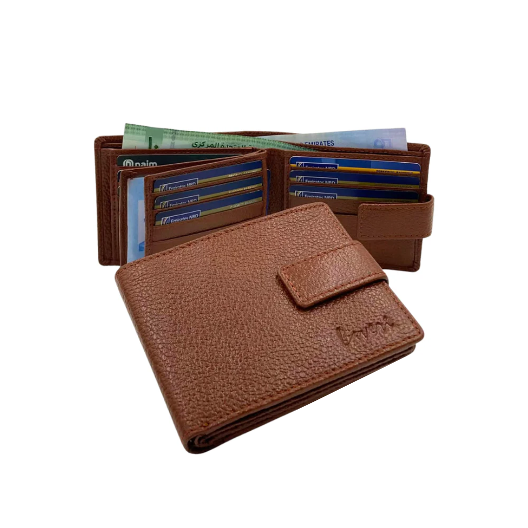 Pebble Texture 16 To 18 Card Slots Wallet # 983AL