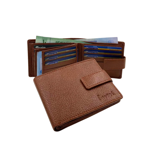 Pebble Texture 16 To 18 Card Slots Wallet # 983AL