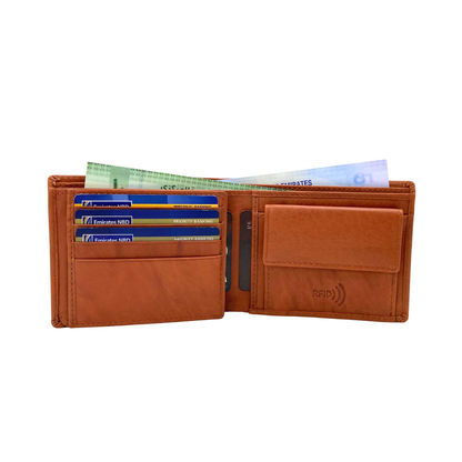 Shield Collection Bifold RFID Wallet # 1001C