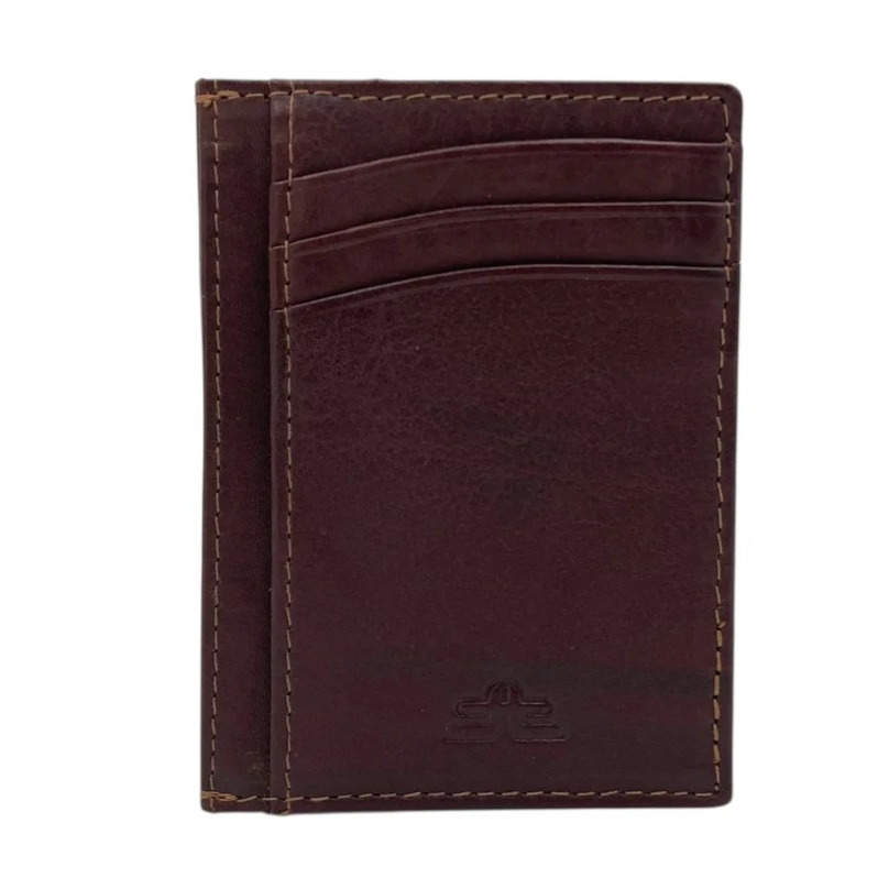 Super Slim Soft Genuine Leather Card Holder, Mini Credit Card Wallet # 1598N