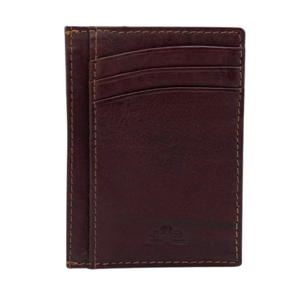 Super Slim Soft Genuine Leather Card Holder, Mini Credit Card Wallet # 1598N