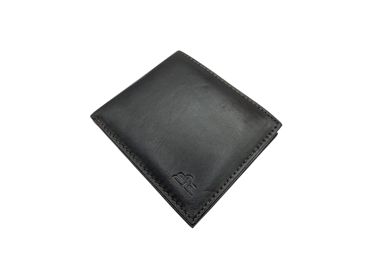 Slim & Compact Leather Bi-Fold Wallet # 1385C