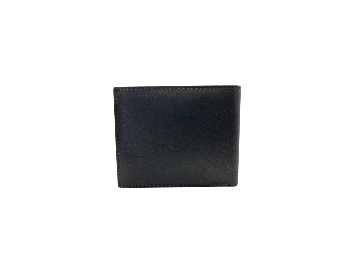 Slim & Compact Leather Bi-Fold Wallet # 1385C