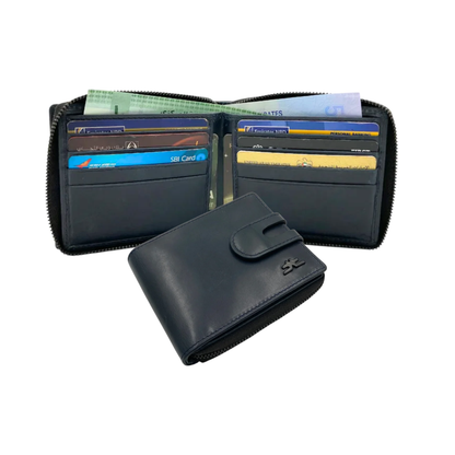 ZipVault 11 Card Full Zip Wallet RFID #4643Z