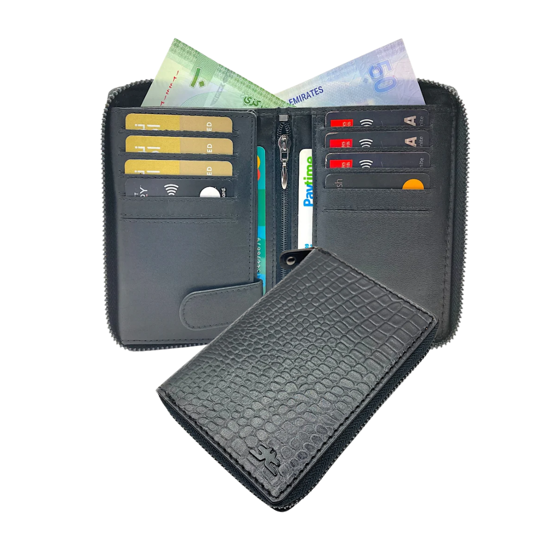 ZipVault Full Zip Bifold Wallet RFID # 618Z