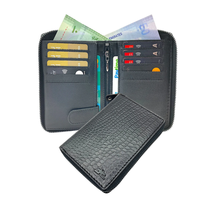ZipVault Full Zip Bifold Wallet RFID # 618Z