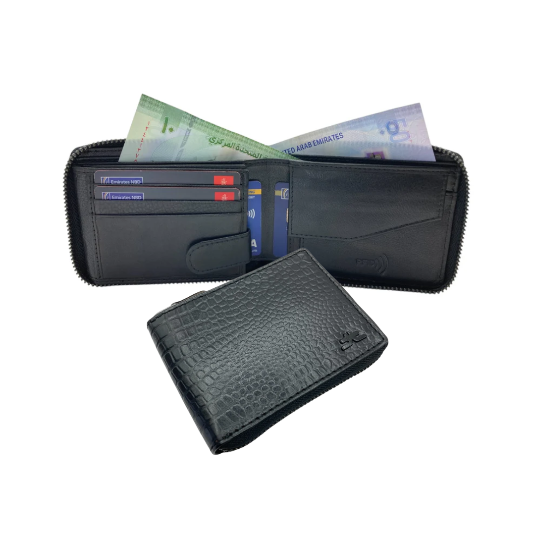 ZipVault Full Zip BiFold Wallet RFID # 1013CZ