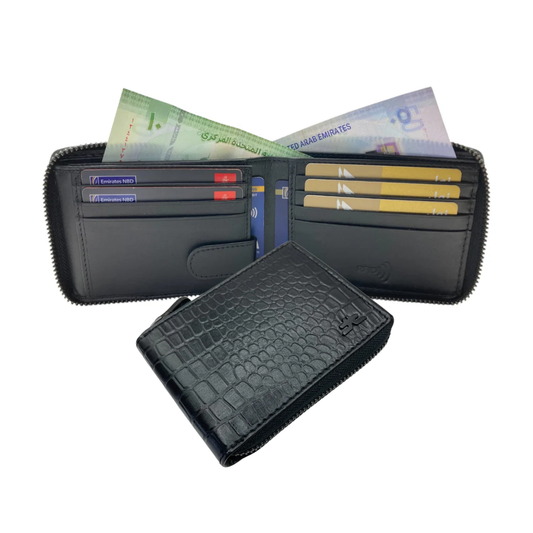 ZipVault Full Zip Bifold Wallet RFID # 1013Z