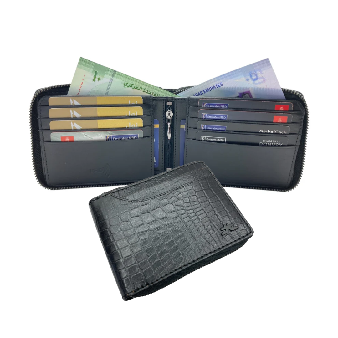 ZipVault Full Zip Wallet RFID # 1244NZ