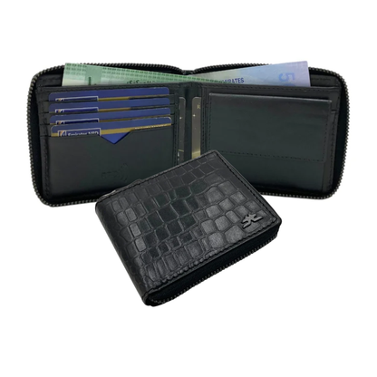 ZipVault Full Zip  Bifold Wallet RFID # 1138CZ