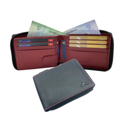 ZipVault Full Zip Bifold Wallet RFID # 1013Z