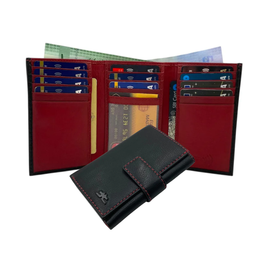 Trifold Wallet RFID Slim 15 Credit Card # 1802L