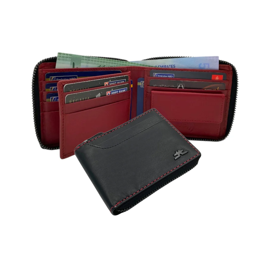ZipVault 12 Card Full Zip Wallet RFID #4094CNZ.2