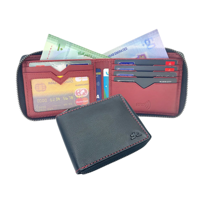 ZipVault Full Zip  Bifold Wallet RFID # 1138Z