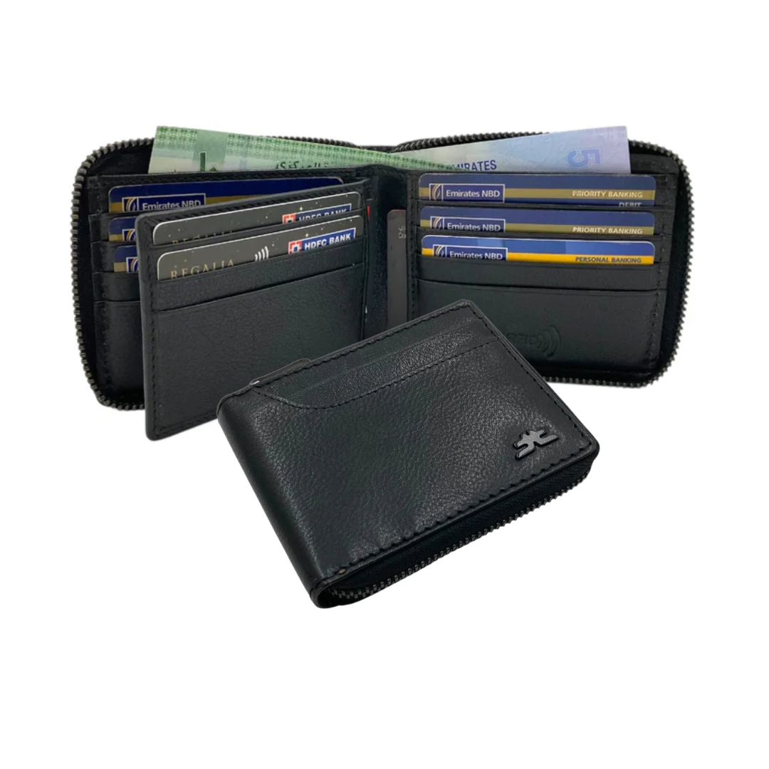 ZipVault 16 Card Full Zip Wallet RFID #4094NZ.2