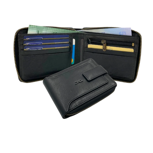 ZipVault 11 Card Full Zip Wallet RFID #4675Z