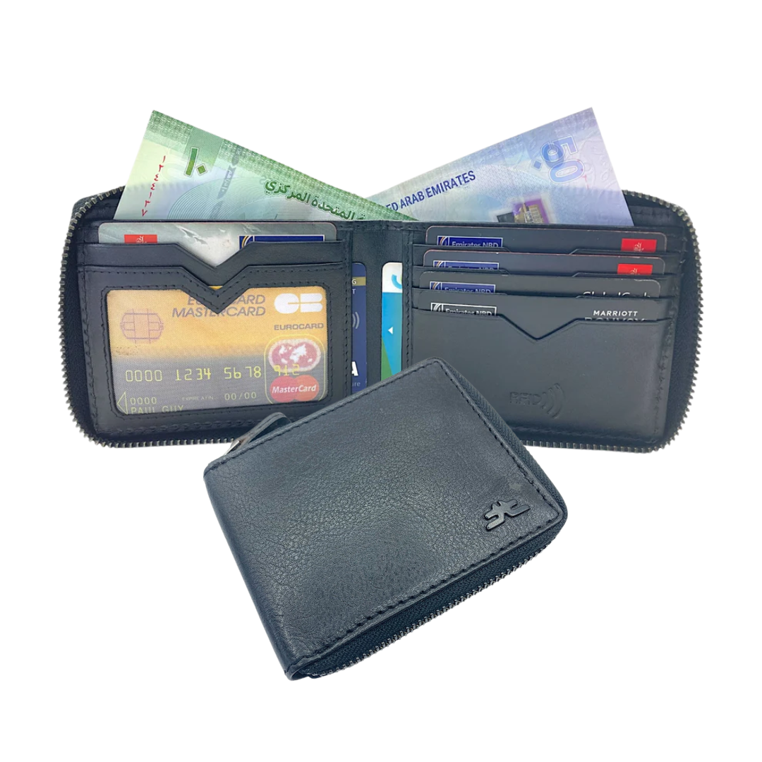 ZipVault Full Zip  Bifold Wallet RFID # 1138Z