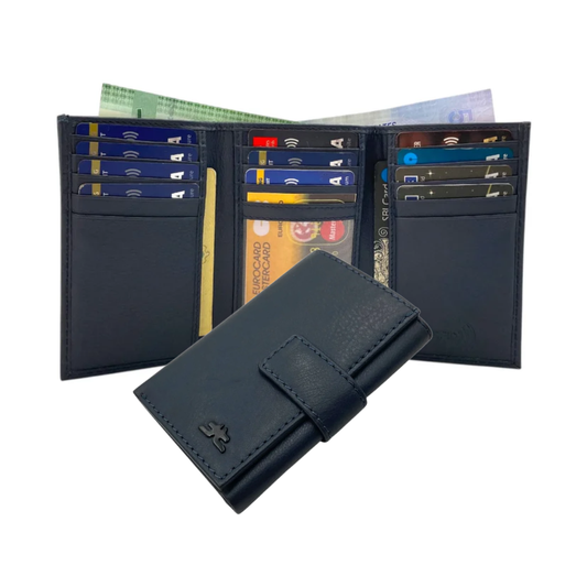 Trifold Wallet RFID Slim 15 Credit Card # 1802L