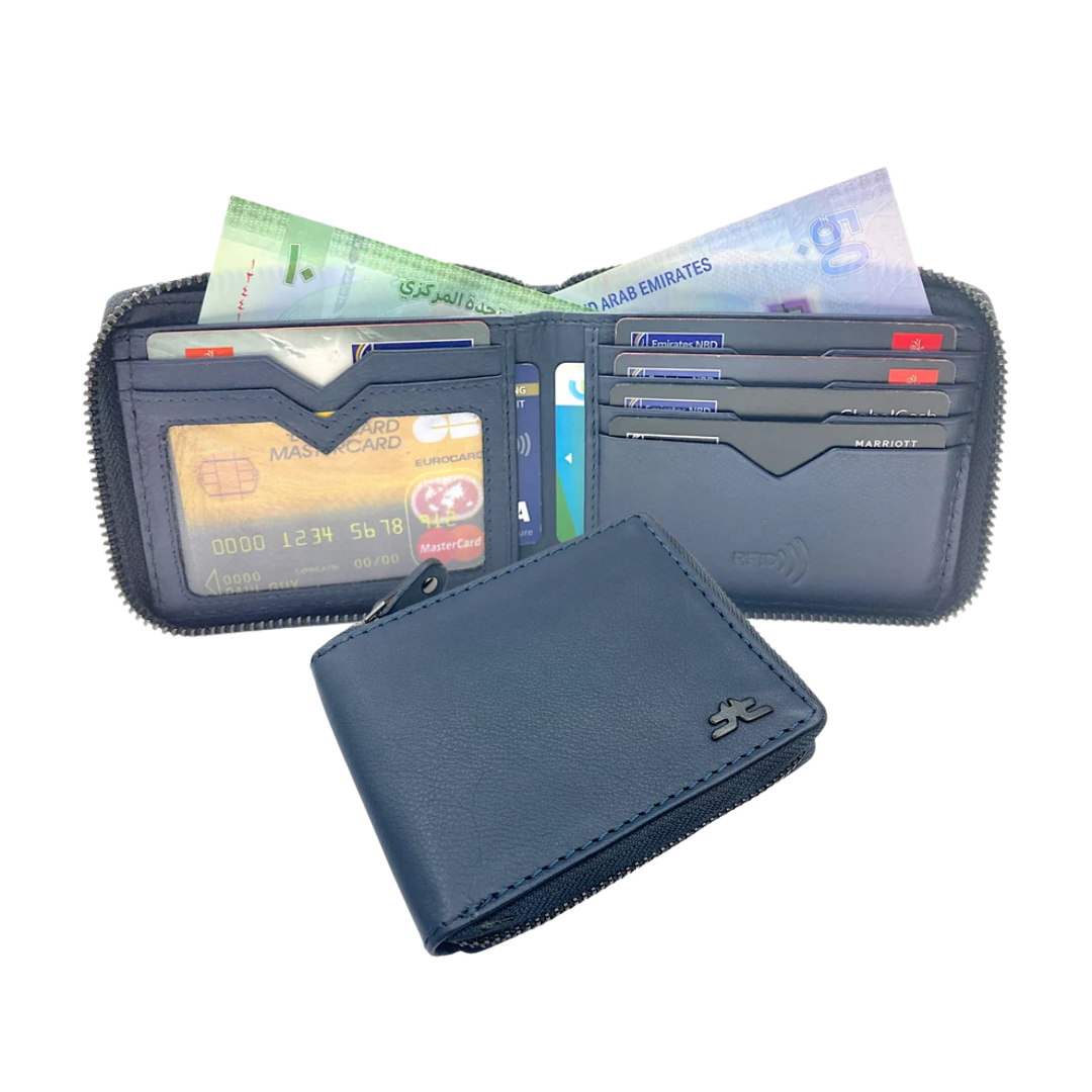 ZipVault Full Zip  Bifold Wallet RFID # 1138Z