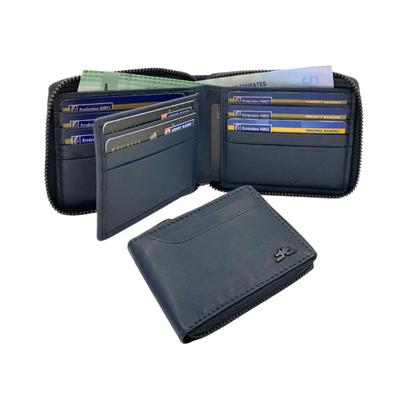 ZipVault 16 Card Full Zip Wallet RFID #4094NZ.2