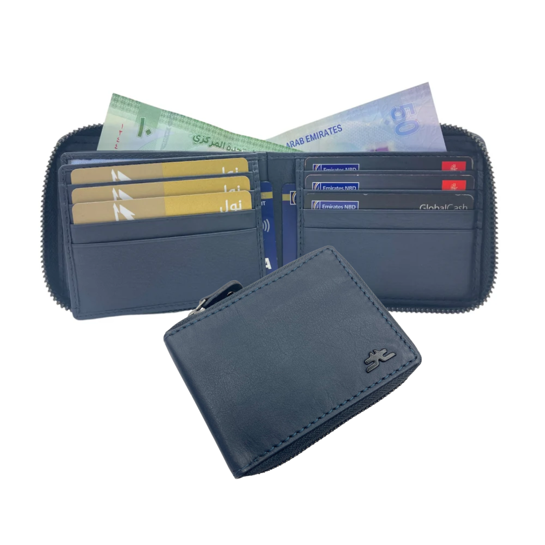 ZipVault Full Zip Bifold Wallet RFID # 983AZ