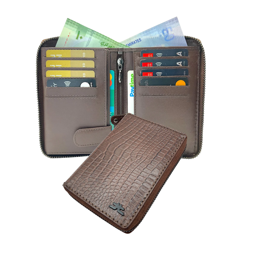 ZipVault Full Zip Bifold Wallet RFID # 618Z