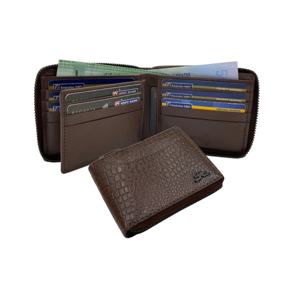ZipVault 16 Card Full Zip Wallet RFID #4094NZ.2