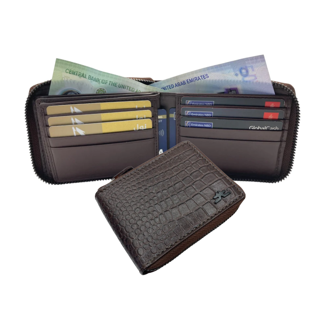 ZipVault Full Zip Bifold Wallet RFID # 983AZ