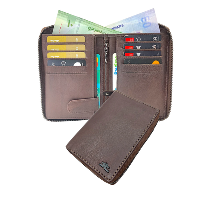 ZipVault Full Zip Bifold Wallet RFID # 618Z