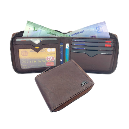 ZipVault Full Zip  Bifold Wallet RFID # 1138Z