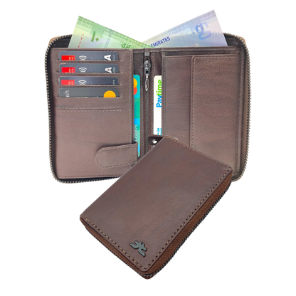 ZipVault Full Zip Long Wallet RFID # 618CZ