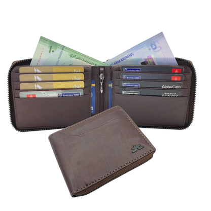 ZipVault Full Zip Wallet RFID # 1244NZ