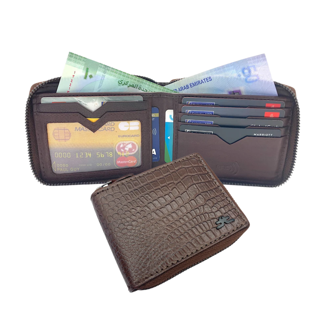 ZipVault Full Zip  Bifold Wallet RFID # 1138Z