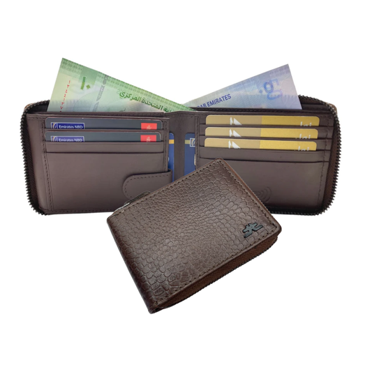 ZipVault Full Zip Bifold Wallet RFID # 1013Z