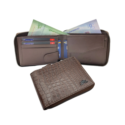 ZipVault Full Zip BiFold Wallet RFID # 1013CZ