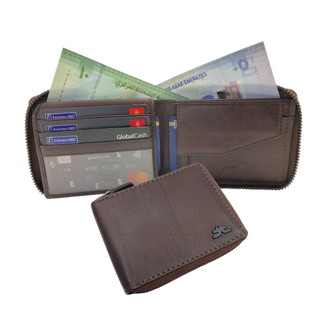 ZipVault Full Zip Wallet RFID # 1981CZ