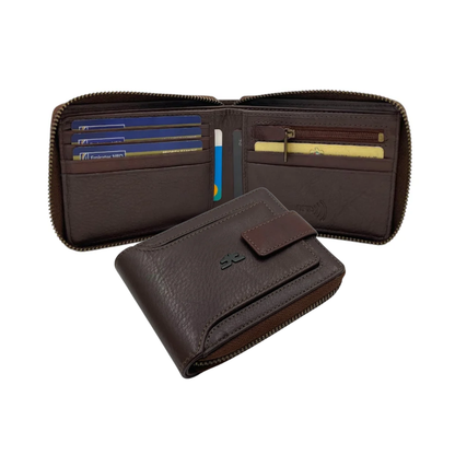 ZipVault 11 Card Full Zip Wallet RFID #4675Z