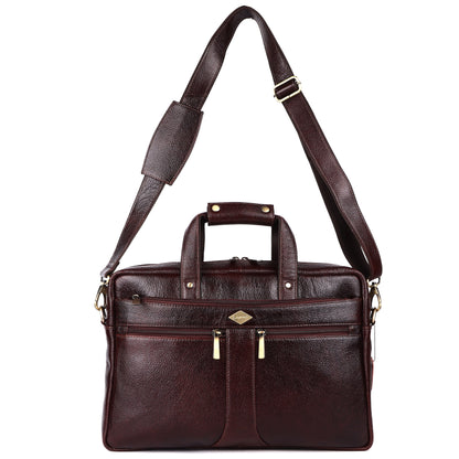 Explorer Classic Leather Laptop Bag #2816