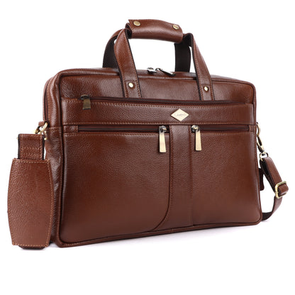 Explorer Classic Leather Laptop Bag #2816