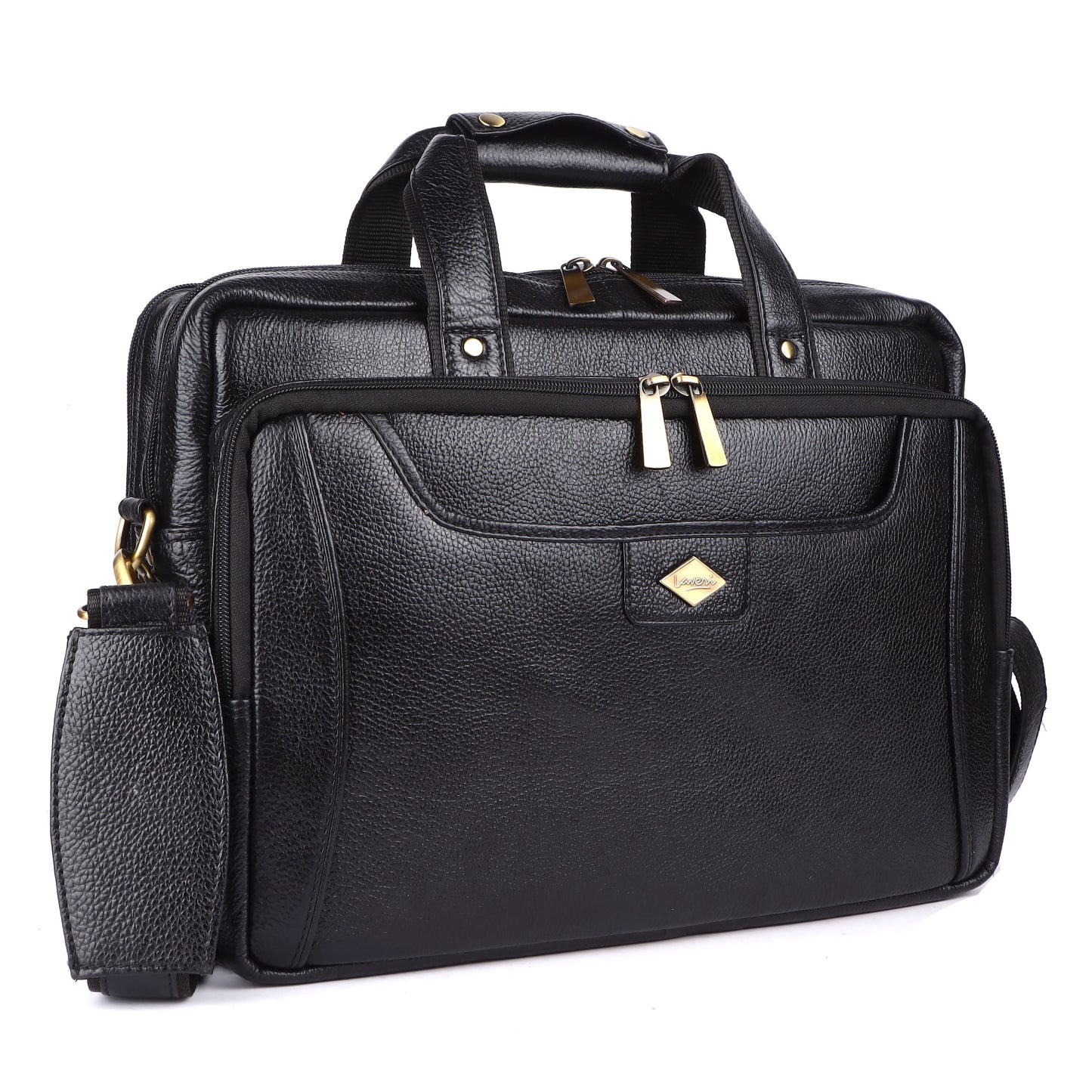 Voyager Leather Laptop Bag Classic #2818