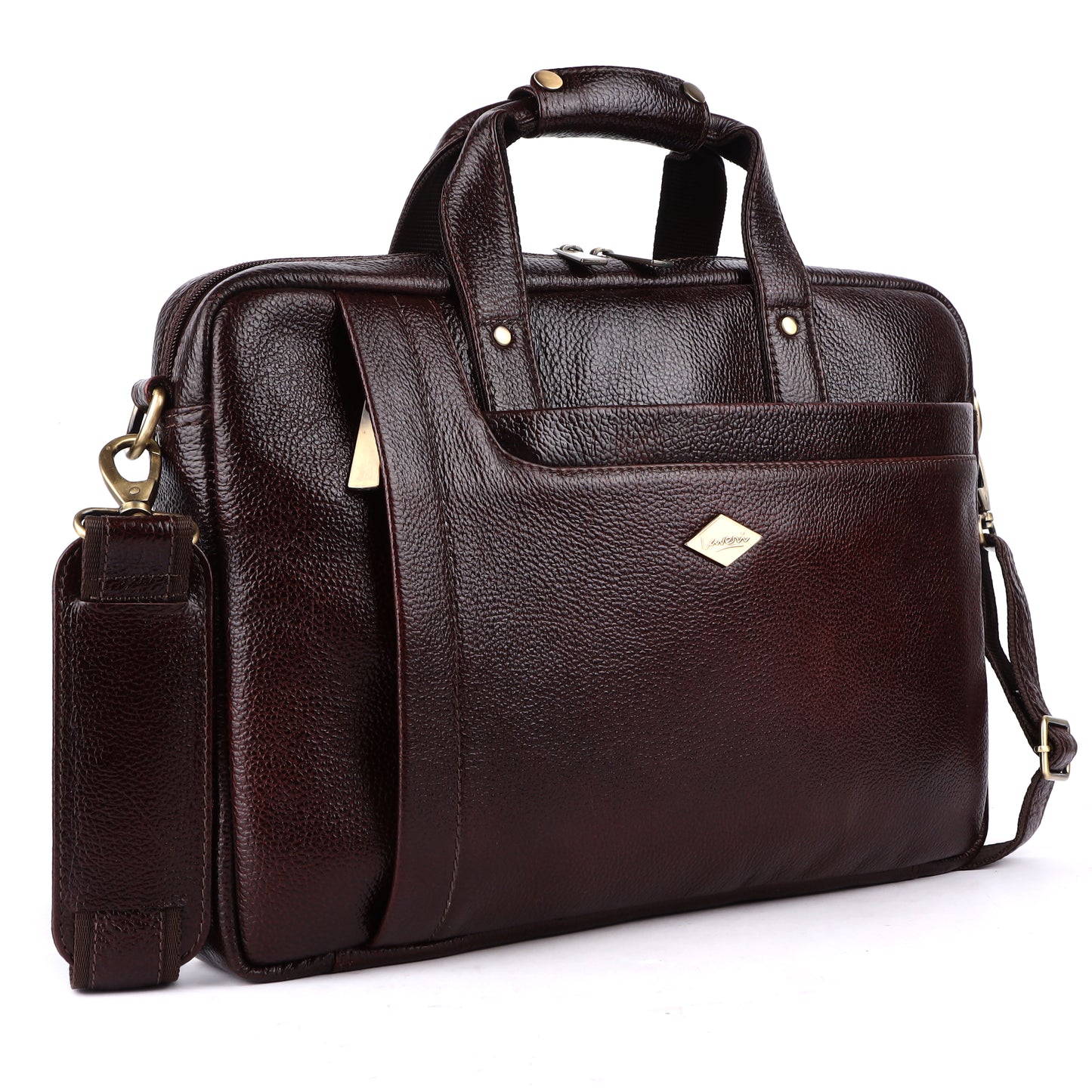 City Classic Leather Laptop Bag # 2866