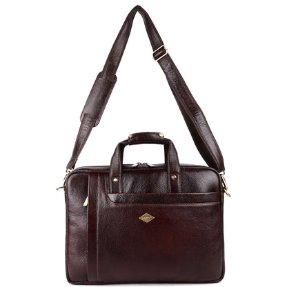 City Classic Leather Laptop Bag # 2866