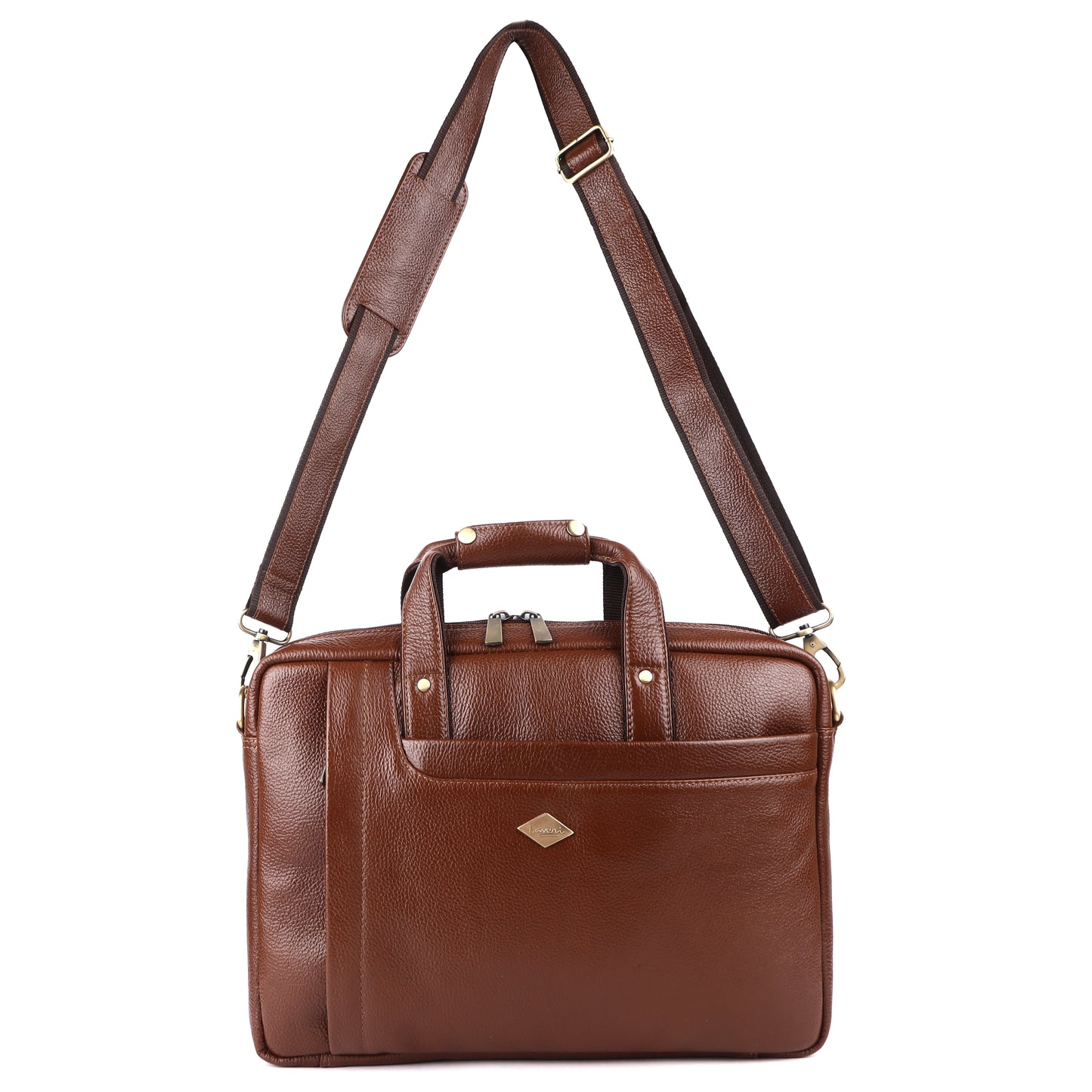 City Classic Leather Laptop Bag # 2866