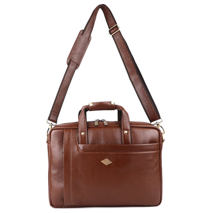 City Classic Leather Laptop Bag # 2866