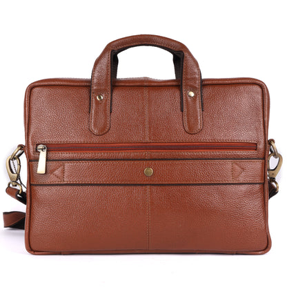 Ultra Light Classic Leather Laptop Bag #2817