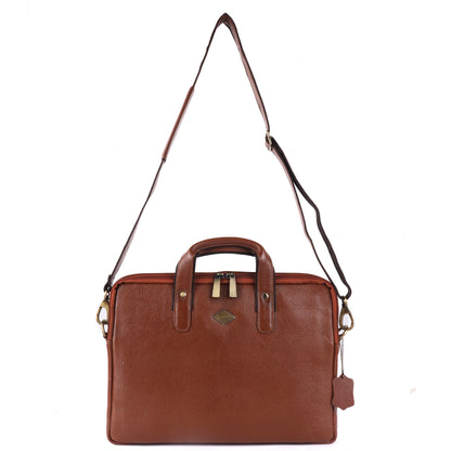 Ultra Light Classic Leather Laptop Bag #2817