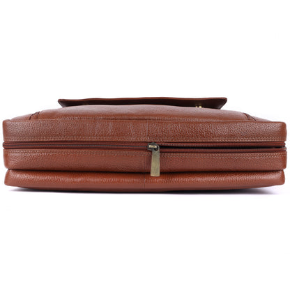 Expandable Leather Laptop Organiser Classic # 2819