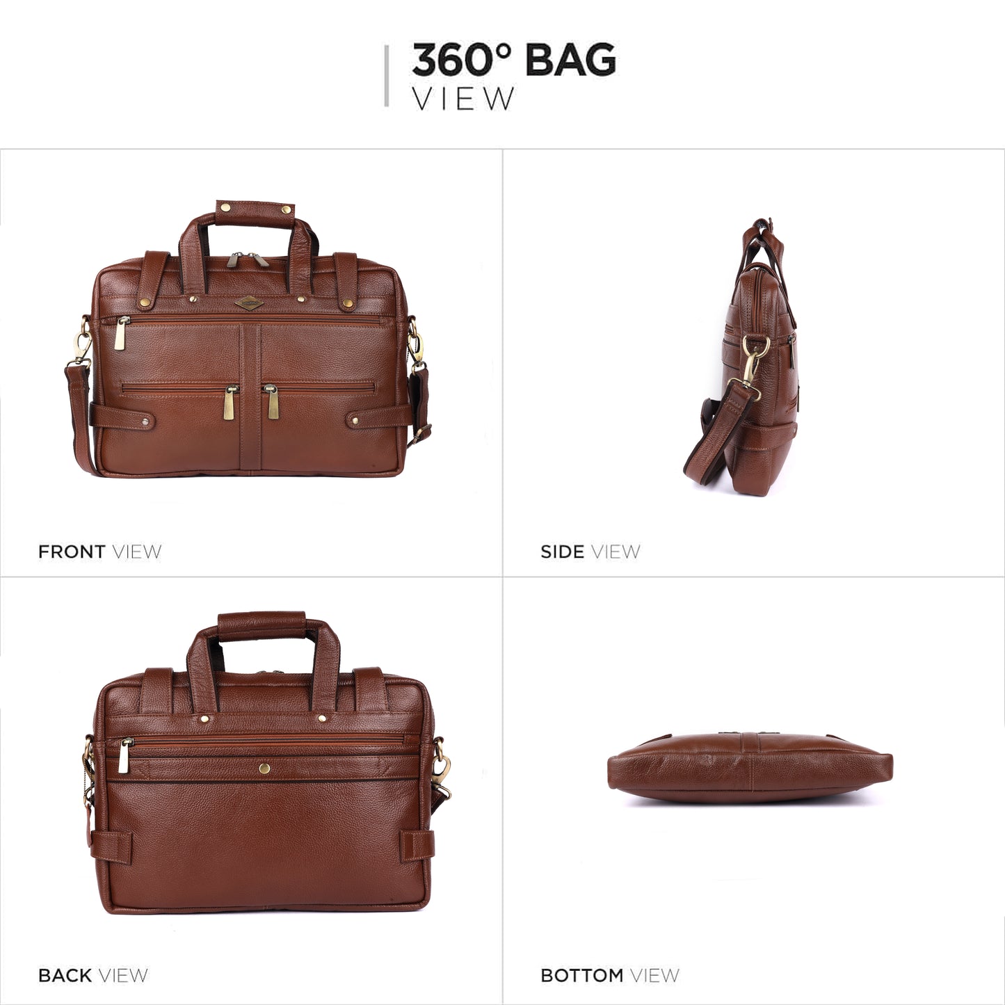 Urban Classic Leather Laptop Bag # 2872