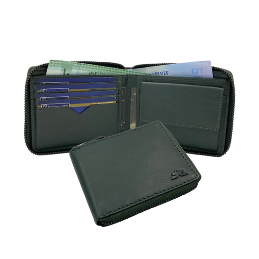 ZipVault Full Zip  Bifold Wallet RFID # 1138CZ