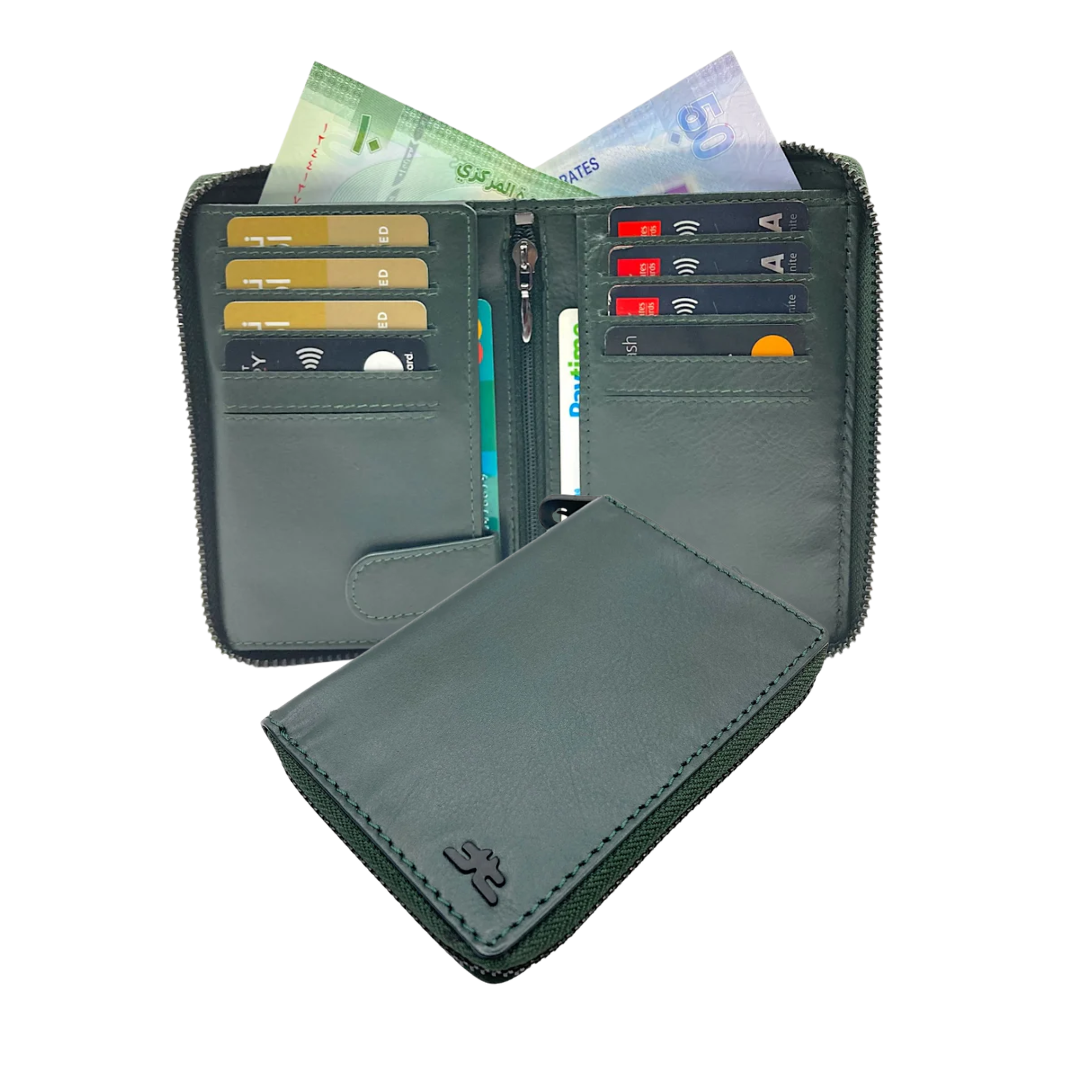 ZipVault Full Zip Bifold Wallet RFID # 618Z